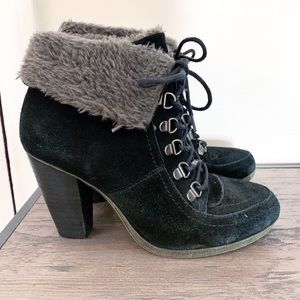 Black Heeled Ankle Boots